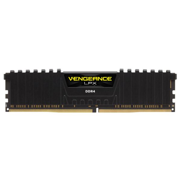 Corsair VENGEANCE® LPX 8GB (1 x 8GB) DDR4 DRAM 2666MHz C16 Memory Kit - Black