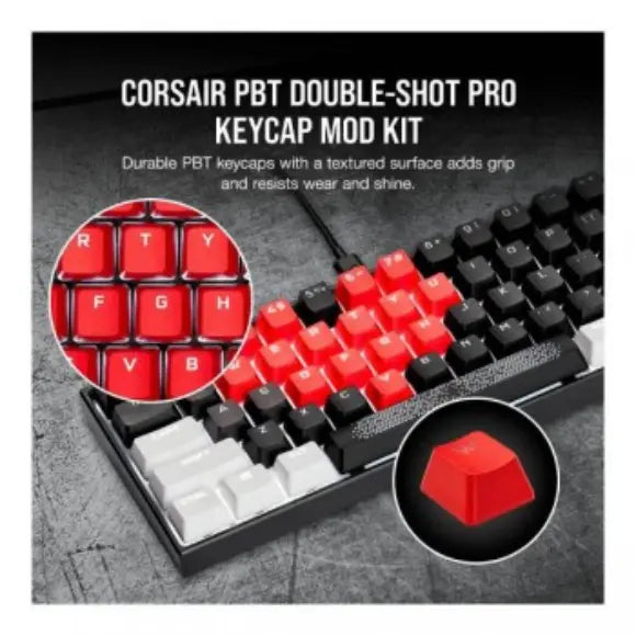 Corsair DSPBT Pro-Kit-Sbr-Red Keycaps