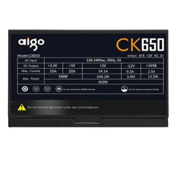 Darkflash Aigo CK650 650 Watt Power Supply