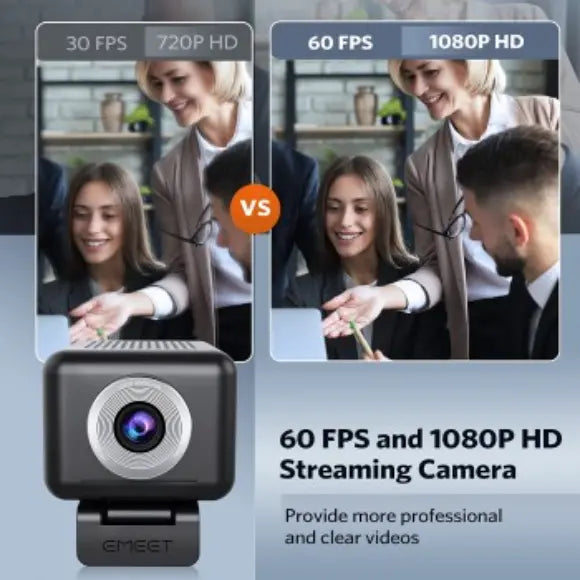 Emeet C990 1080P 60FPS Webcam All-in-one Streaming Camera