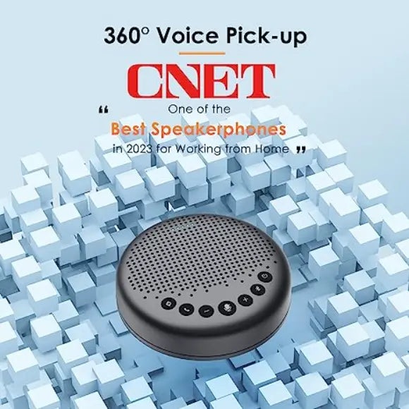 EMEET Luna - 360° Voice Pickup Bluetooth Speakerphone w/Dongle