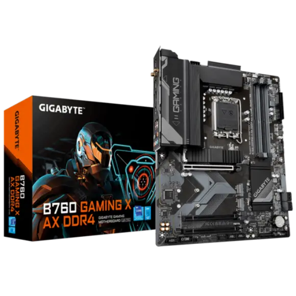 GIGABYTE B760 X AX DDR4 Gaming Motherboard - PakByte Computers 