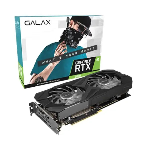 Galax GeForce RTX 3060 EX Series OC 12GB GDDR6 Graphics Card