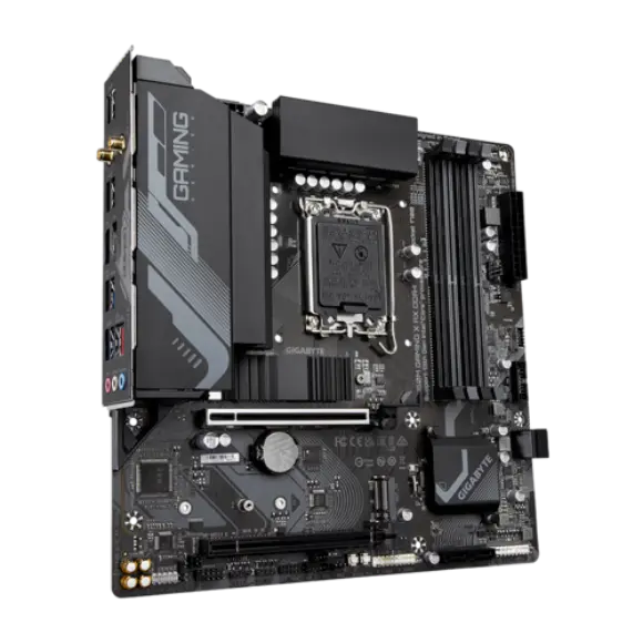 GIGABYTE B760M X AX DDR4 Gaming Motherboard - PakByte Computers 