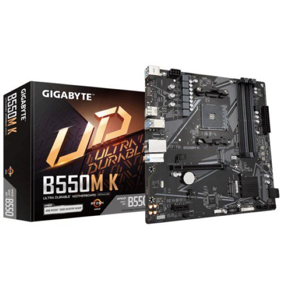 Gigabyte B550M K Ultra Durable Motherboard - PakByte Computers 