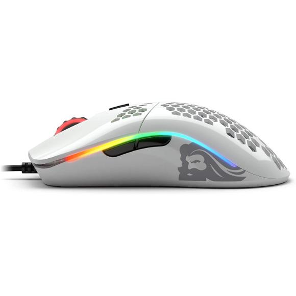 Glorious Model O Gaming Mouse, Glossy White (GO-GWHITE)