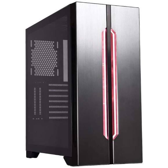 Lian Li LANCOOL ONE Digital (Black) SECC/Tempered Glass Gaming Computer Case with Front Panel Addressable RGB LED