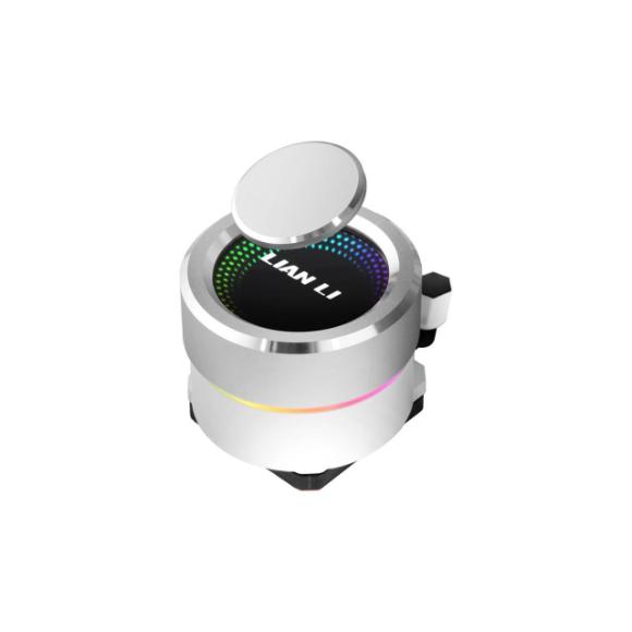 LIAN LI GALAHAD AIO 240 RGB (White), Dual 120mm Addressable RGB Fans AIO CPU Liquid Cooler