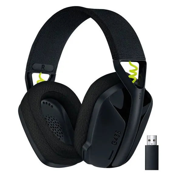Logitech G435 Lightspeed Wireless Gaming Headset – Black