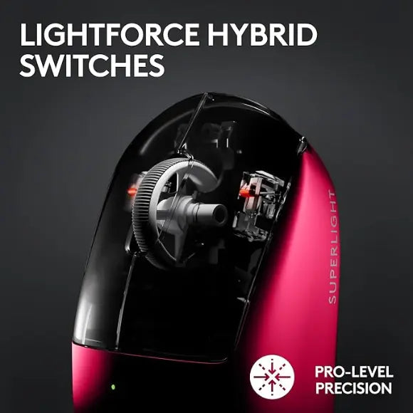 Logitech G PRO X Superlight 2 Mouse - Magenta