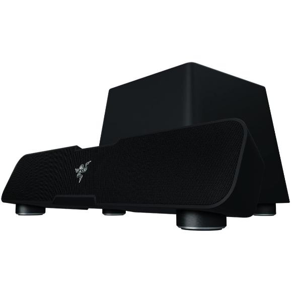Razer Leviathan: Dolby 5.1 Suround Sound - Bluetooth aptX Technology - Dedicated Powerful Subwoofer for Deep Immersive Bass - PC Gaming and Music Sound Bar