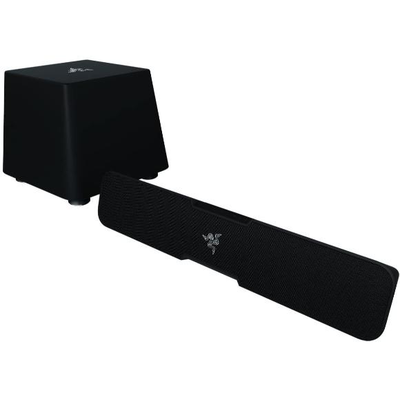 Razer Leviathan: Dolby 5.1 Suround Sound - Bluetooth aptX Technology - Dedicated Powerful Subwoofer for Deep Immersive Bass - PC Gaming and Music Sound Bar