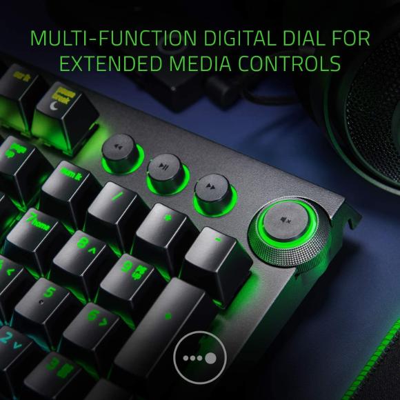 Razer BlackWidow Elite Mechanical Gaming Keyboard: Orange Mechanical Switches