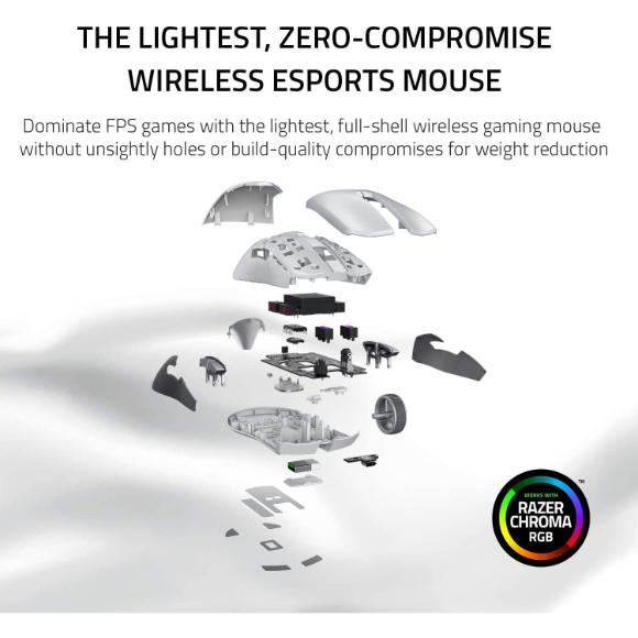 Razer Viper Ultimate Lightest Wireless Gaming Mouse - Mercury