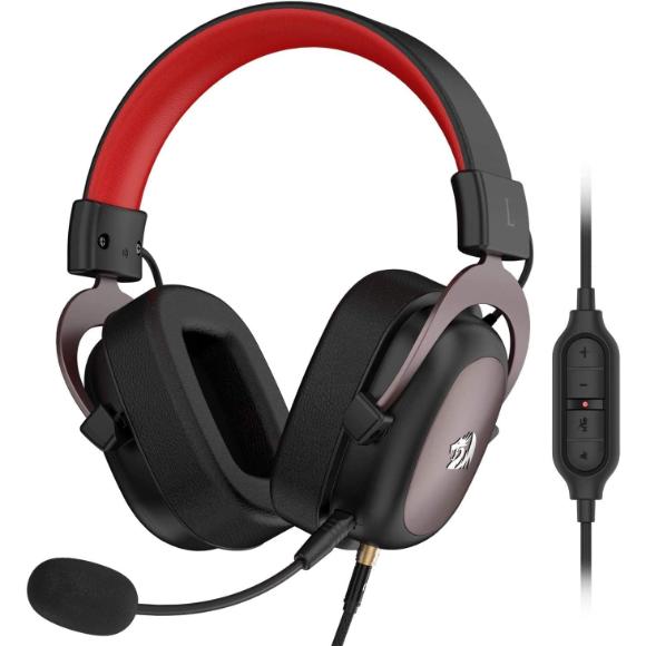 Redragon H510 Zeus Wired Gaming Headset - 7.1 Surround Sound - Detachable Microphone