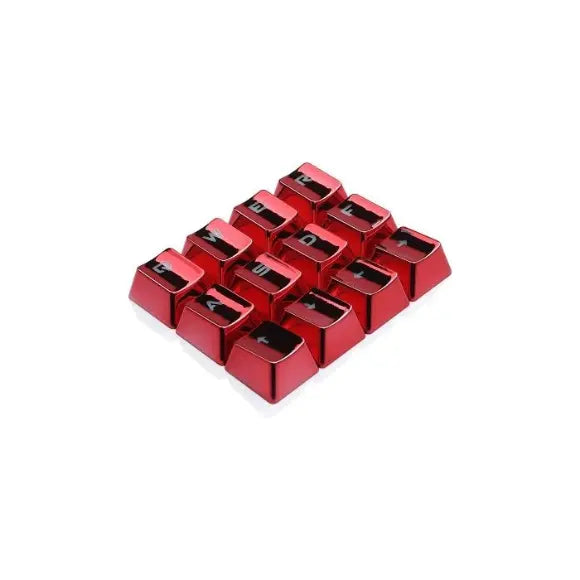 Redragon 103 R Keycaps - Metallic Electroplated Red