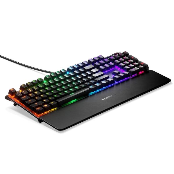 SteelSeries Apex 7 Mechanical Gaming Keyboard – OLED Smart Display – (Red Switch)