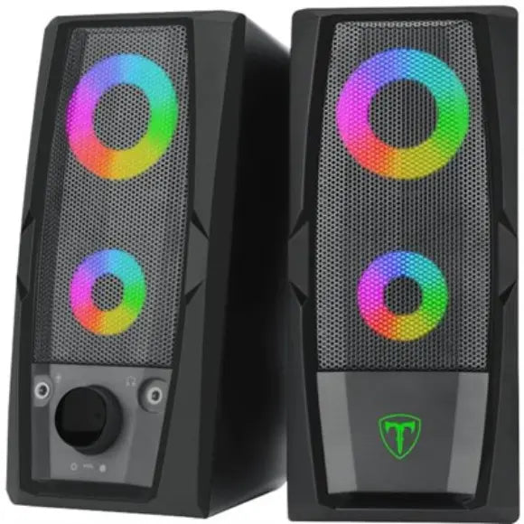 T-DAGGER Matrix RGB Speakers – T-TGS550 | Black