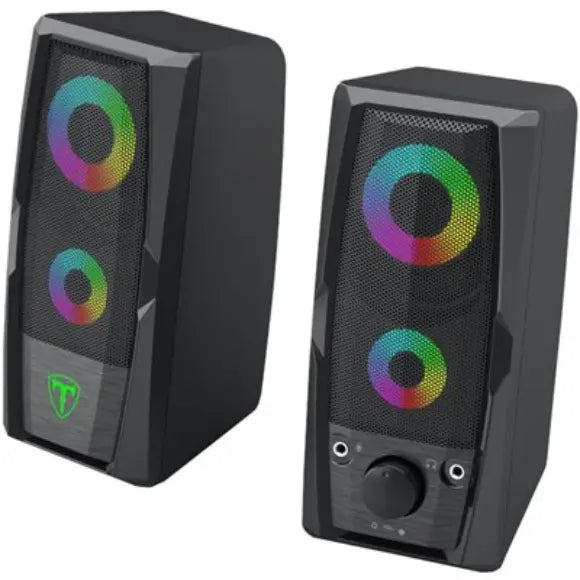 T-DAGGER Matrix RGB Speakers – T-TGS550 | Black