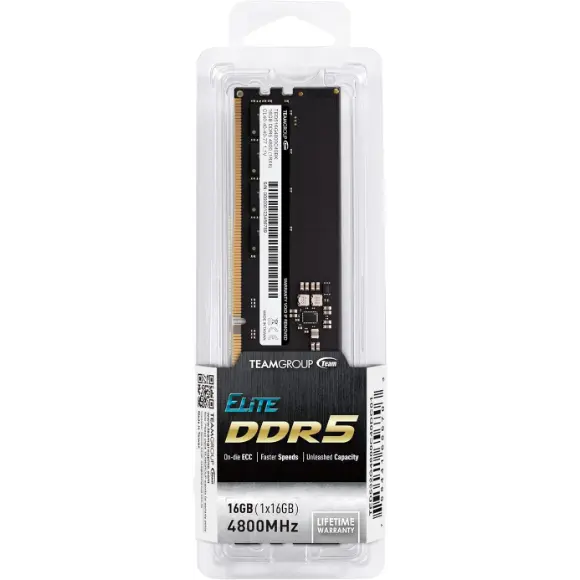 TEAMGROUP Elite DDR5 16GB 4800MHz Desktop Memory