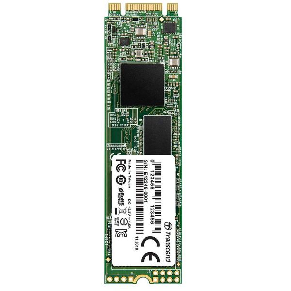 Transcend M.2 SSD 830S SATA III 6Gb/s 256GB TS256GMTS830S