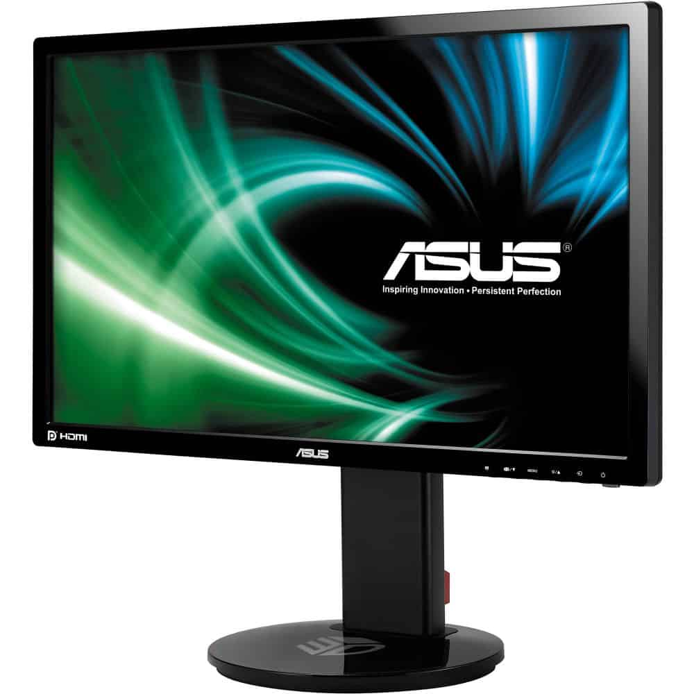 ASUS VG248QE Gaming Monitor – 24″ FHD (1920×1080), 1ms, up to 144Hz, 3D Vision Ready