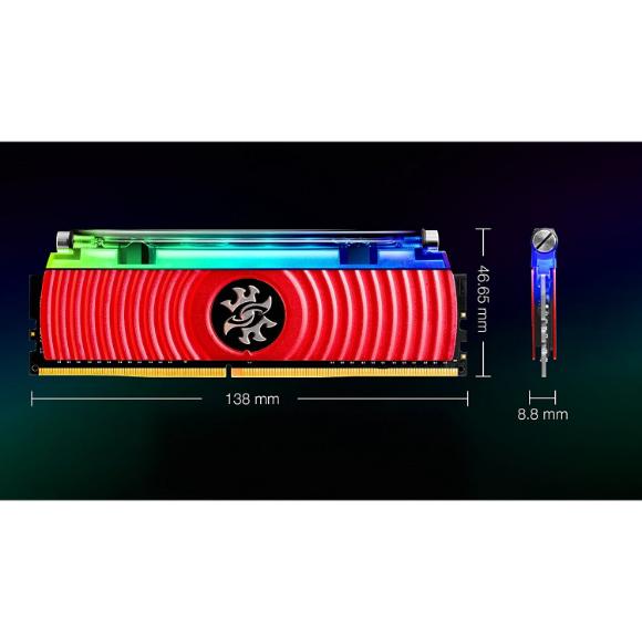 ADATA XPG Spectrix D80 16GB 3000MHz Liquid Cooled Memory – Red