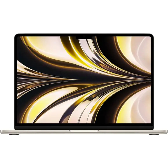 Apple MacBook Air M2 chip 8GB/512GB (Starlight) 13.6-inch Liquid Retina display, 2022 - Arabic/English