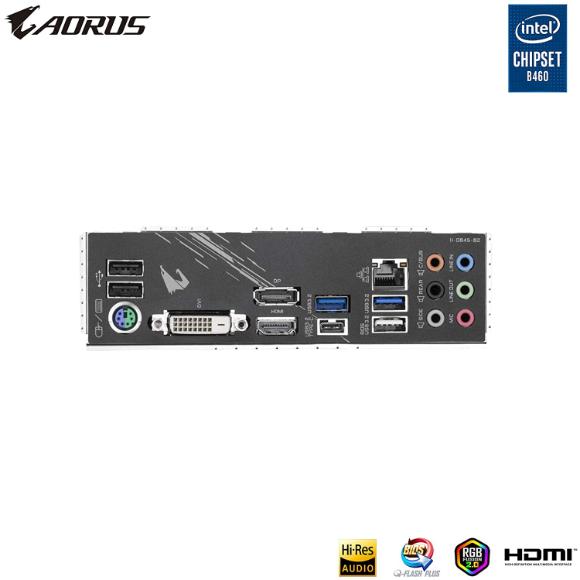 Gigabyte B460M AORUS PRO (LGA1200/Intel/B460/Micro ATX/Dual M.2/SATA 6Gb/s/USB 3.2 Gen 1/DDR4/Motherboard)