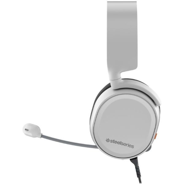 SteelSeries Arctis 3 (2019 Edition) All-Platform Wired Gaming Headset - White - For PC, PlayStation 4, Xbox One, Nintendo Switch, VR, Android, and iOS