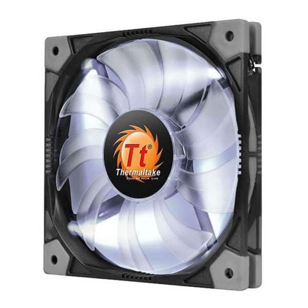 Thermaltake Luna 12 Slim LED White 120mm Case Fan