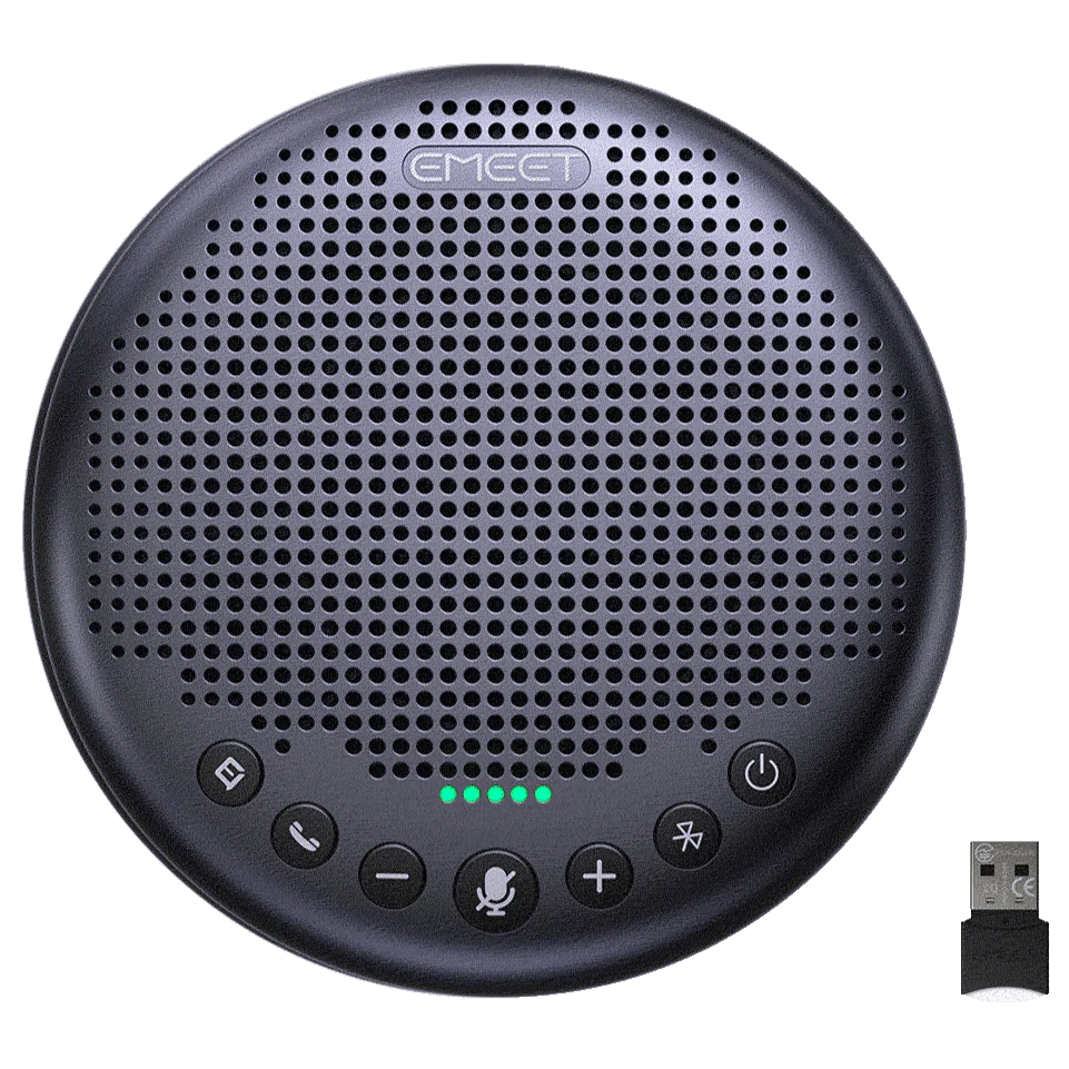 EMEET OfficeCore Luna Plus USB Bluetooth Speakerphone - EasySkins, Inc. 