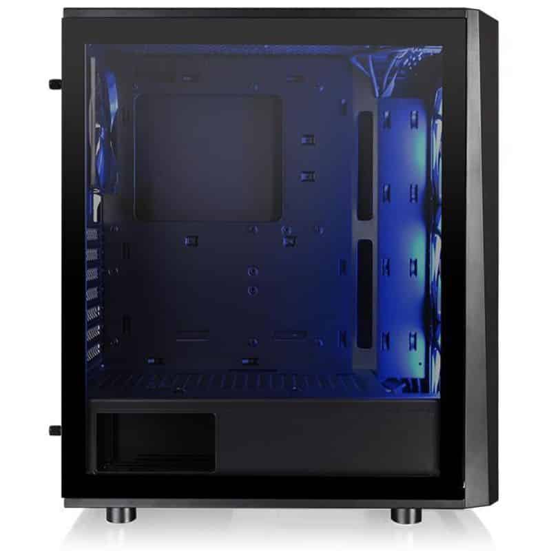 Thermaltake Versa J24 Tempered Glass RGB Edition Mid-Tower Chassis - CA-1L7-00M1WN-01