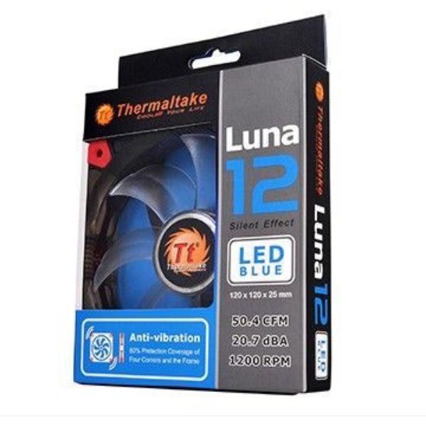 Thermaltake Luna 12 LED Blue 120mm Case Fan