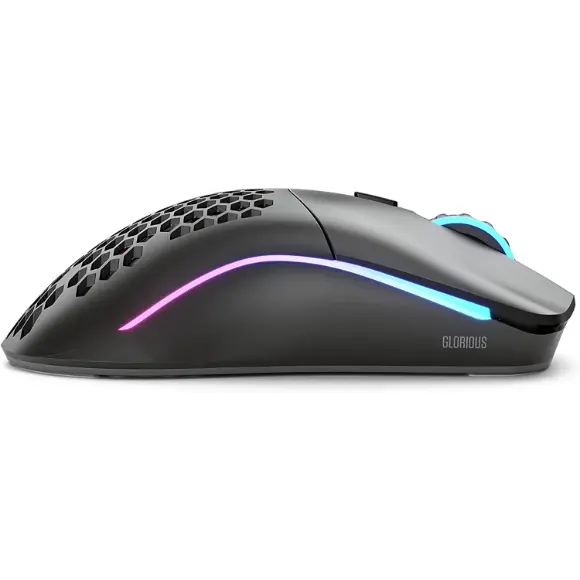 Glorious Model O- Minus Gaming Wireless Mouse - 65g Ultralight - Honeycomb (Matte Black)