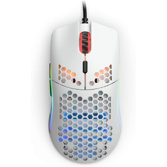 Glorious Model O- (Minus) Gaming Mouse, Matte White (GOM-White)
