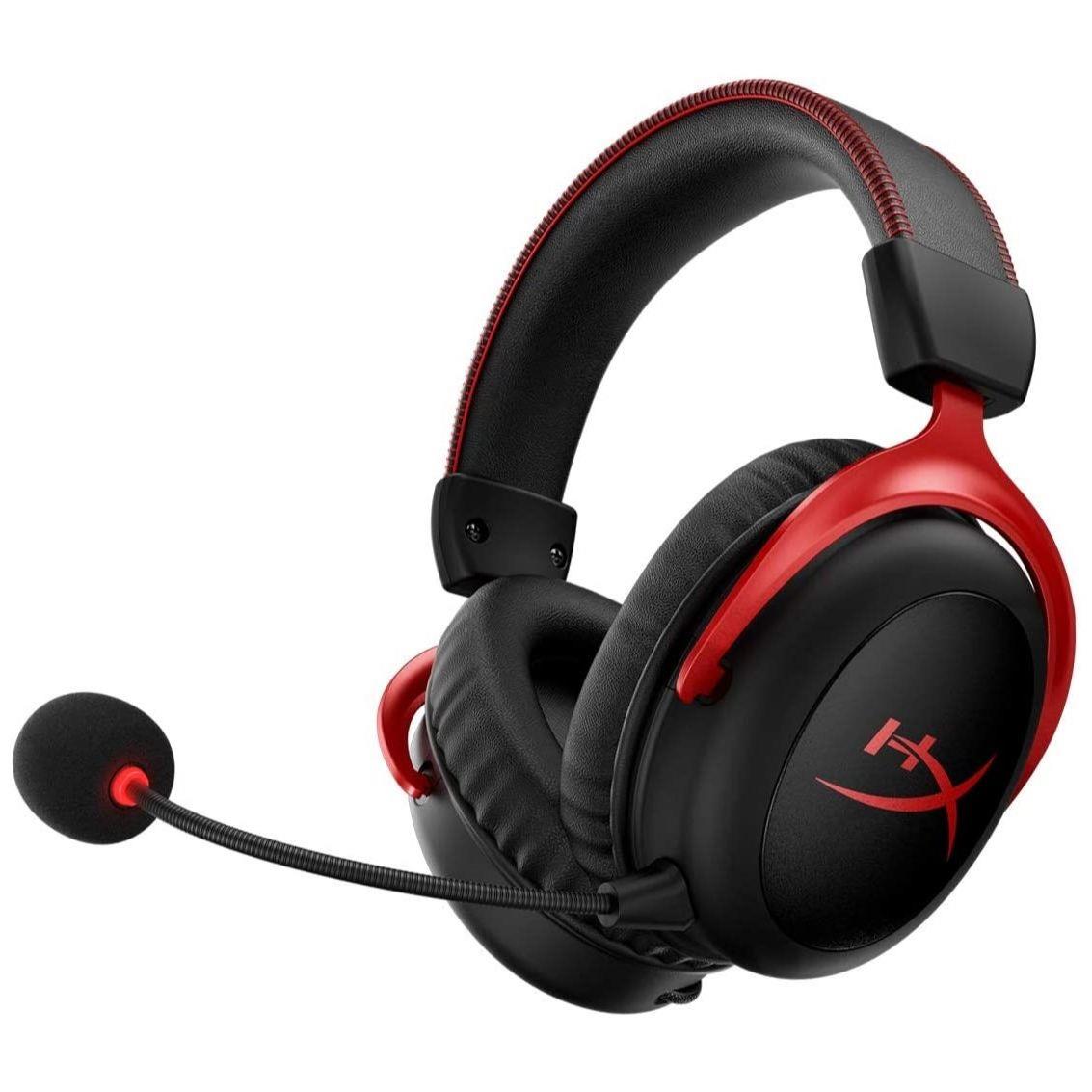 HyperX Cloud II Wireless Gaming Headset - Black/Red - EasySkins, Inc. 