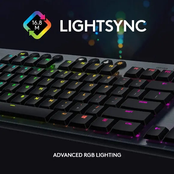 Logitech G815 LIGHTSYNC RGB Mechanical Gaming Keyboard (Tactile Switches)