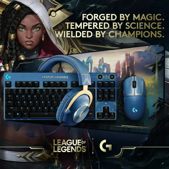 Logitech G PRO X Gaming Headset - Blue VO!CE - Official League of Legends Edition
