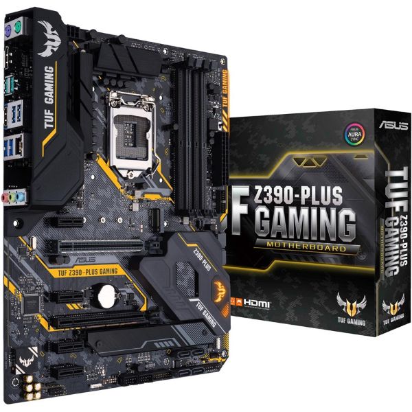 ASUS TUF Z390-PLUS Gaming LGA1151 (Intel 8th and 9th Gen) ATX Motherboard