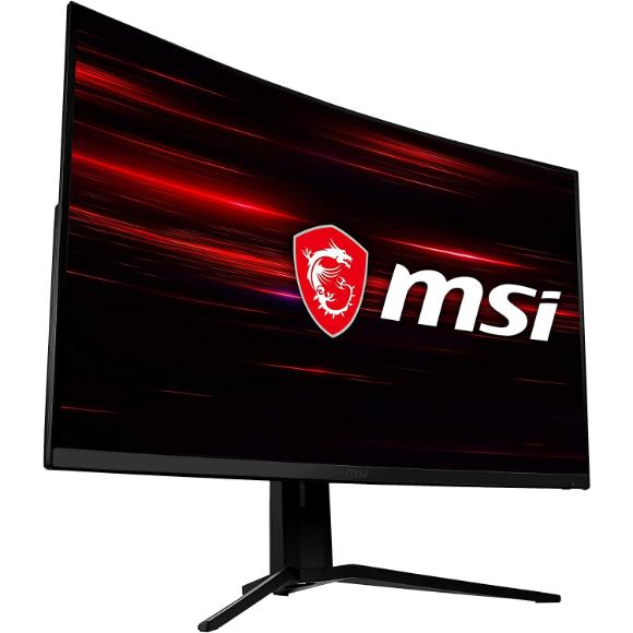 MSI OPTIX MAG321CURV 4K Resolution 32" Freesync Curved Gaming Monitor Non-Glare Narrow Bezel Screen 16:9 3840x2160 (UHD) 60Hz Refresh Rate, 4ms, HDR Ready, Black