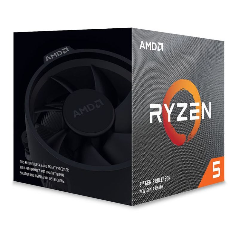 AMD Ryzen 5 3600X Desktop Processor With Wraith Spire Cooler