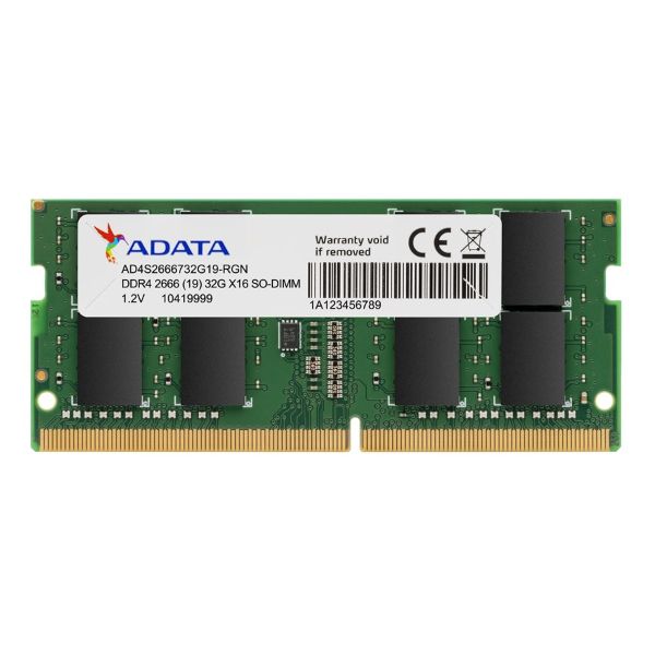 ADATA 16GB Premier DDR4 2666 SO-DIMM Memory Module AD4S2666716G19-RGN