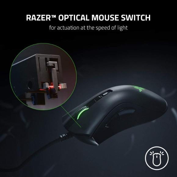 Razer DeathAdder V2 Gaming Mouse - Classic Black