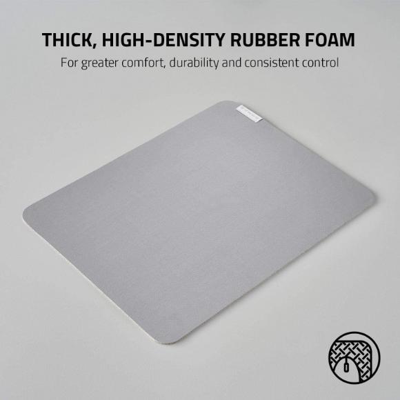 Razer Pro Glide: Thick, High-Density Foam - Non-Slip Base - Textured Micro-Weave Cloth Surface - Medium
