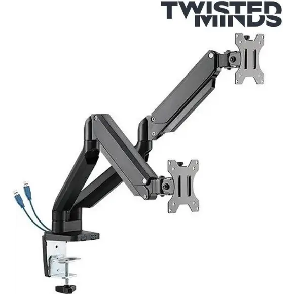 Twisted Minds (TM-26-C012U) Premium Dual Monitor Arm