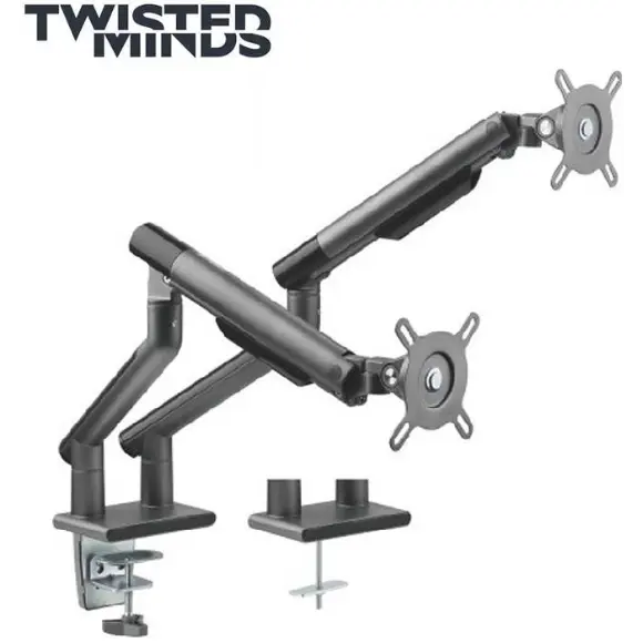 Twisted Minds TM-49-C012-G Dual Monitor Spring Assisted Monitor Arm