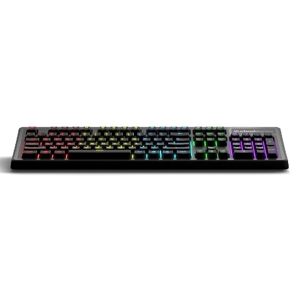 SteelSeries Apex 150 RGB Gaming Keyboard – Tactile &amp; Silent – RGB LED Backlit Keys – Splash Resistant – Media Controls