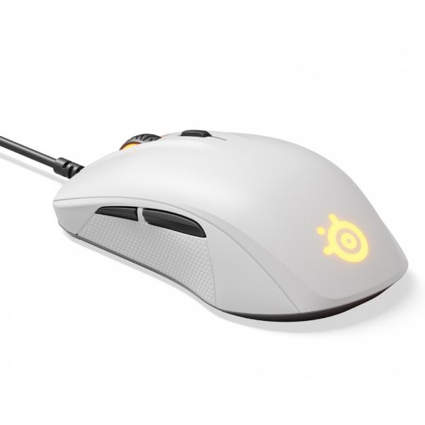 SteelSeries Rival 110 Gaming Mouse – White