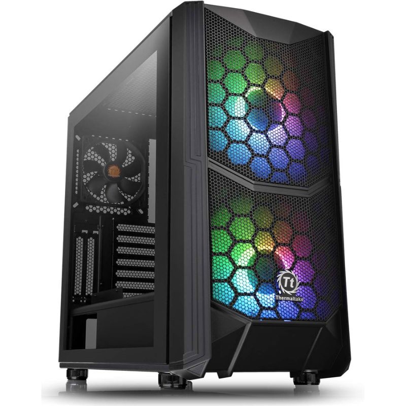 Thermaltake Commander C35 TG ARGB Edition Mid-tower Case With Tempered Glass CA-1N6-00M1WN-00